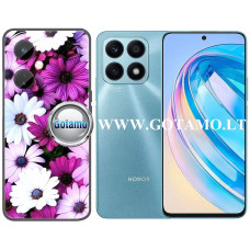 Flower Purple Cosmos dėklas nugarėlė Honor X8a telefonui