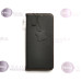 Xiaomi Redmi Note 12 4G dėklai ir apsauginiai stiklai - Gotamo Vintage natūralios odos dėklas Xiaomi Redmi Note 12 4G mobiliajam telefonui juodos spalvos
