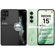 Magnetic Hold dėklas nugarėlė Xiaomi Redmi 15 telefonui Magnetic Hold dėklas nugarėlė Xiaomi Redmi 15 telefonui