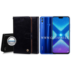 Huawei Honor 8X dėklai ir apsauginiai stiklai - Odyssey dėklas Huawei Honor 8X telefonui juodos spalvos