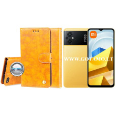 Xiaomi Poco M5, M4 5G, Xiaomi Redmi 10 5G dėklai ir apsauginiai stiklai - Odyssey dėklas Xiaomi Poco M5, Xiaomi Poco M4 5G, Xiaomi Redmi 10 5G telefonams garstyčių spalvos
