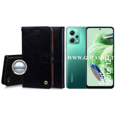 Odyssey dėklas Xiaomi Redmi Note 12, Xiaomi Poco X5 telefonams juodos spalvos