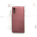 Samsung Galaxy A50 dėklai ir apsauginiai stiklai - Re-Cap magnetinis dėklas Samsung Galaxy A50 mobiliajam telefonui tamsiai raudonos (bordo) spalvos