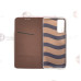 Samsung Galaxy S20 FE dėklai ir apsauginiai stiklai - Re-Cap magnetinis dėklas Samsung Galaxy S20 FE mobiliajam telefonui tamsiai raudonos (bordo) spalvos