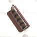 Samsung Galaxy S21 FE 5G dėklai ir apsauginiai stiklai - Re-Cap magnetinis dėklas Samsung Galaxy S21 FE 5G mobiliajam telefonui tamsiai raudonos (bordo) spalvos