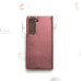 Re-Cap magnetinis dėklas Samsung Galaxy S22 5G mobiliajam telefonui tamsiai raudonos (bordo) spalvos