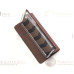 Re-Cap magnetinis dėklas Samsung Galaxy S22 5G mobiliajam telefonui tamsiai raudonos (bordo) spalvos