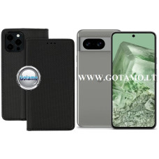 Google Pixel 8 dėklai ir apsauginiai stiklai - Re-Grid magnetinis dėklas Google Pixel 8 telefonui juodos spalvos