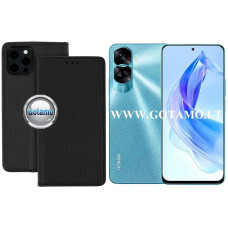 Re-Grid magnetinis dėklas Honor 90 Lite telefonui juodos spalvos
