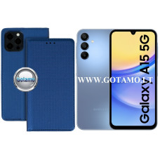 Samsung Galaxy A15, Samsung Galaxy A15 5G dėklai ir apsauginiai stiklai - Re-Grid magnetinis dėklas Samsung Galaxy A15, Samsung Galaxy A15 5G telefonams mėlynos spalvos