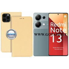 Xiaomi Redmi Note 13 Pro 4G, Xiaomi Poco M6 Pro dėklai ir apsauginiai stiklai - Re-Grid magnetinis dėklas Xiaomi Redmi Note 13 Pro 4G, Xiaomi Poco M6 Pro telefonams aukso spalvos