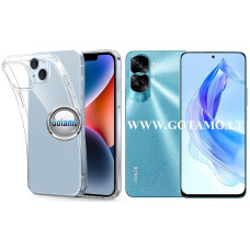 Honor 90 Lite dėklai ir apsauginiai stiklai - Skin silikoninis dėklas 1MM storio Honor 90 Lite telefonui