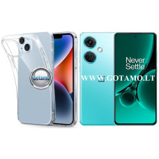 Skin silikoninis dėklas 1MM storio OnePlus Nord CE 3 telefonui