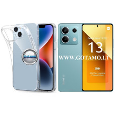 Skin silikoninis dėklas 1MM storio Xiaomi Redmi Note 13 5G telefonui