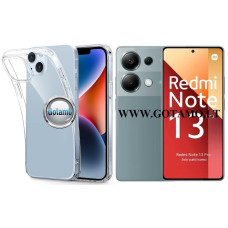Xiaomi Redmi Note 13 Pro 4G, Xiaomi Poco M6 Pro dėklai ir apsauginiai stiklai - Skin silikoninis dėklas 1MM storio Xiaomi Redmi Note 13 Pro 4G, Xiaomi Poco M6 Pro telefonams