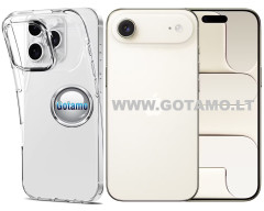 Skin silikoninis dėklas 2MM storio Apple iPhone Air telefonui