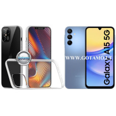 Samsung Galaxy A15, Samsung Galaxy A15 5G dėklai ir apsauginiai stiklai - Skin silikoninis dėklas 2MM storio Samsung Galaxy A15, Samsung Galaxy A15 5G telefonams