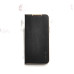 Vennus Diary magnetinis dėklas Samsung Galaxy S22 5G telefonui juodos spalvos