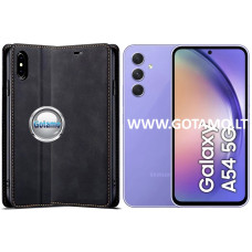 Galant magnetinis dėklas Samsung Galaxy A54 telefonui juodos spalvos Galant magnetinis dėklas Samsung Galaxy A54 telefonui juodos spalvos