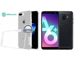 Nillkin silikoninis dėklas nugarėlė Samsung Galaxy A6 Plus (2018) telefonui