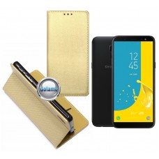 Re-Grid magnetinis dėklas Samsung Galaxy J6 (2018) telefonams aukso spalvos Klaipėda | Telšiai | Plungė