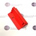 Re-Grid magnetinis dėklas Xiaomi Redmi 4A mobiliesiems telefonams raudonos spalvos