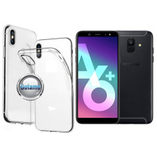 Samsung Galaxy A6 Plus (2018) dėklai ir apsauginiai stiklai - Skin silikoninis dėklas Samsung Galaxy A6 Plus (2018) telefonui
