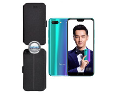 Slim Diary dėklas Huawei Honor 10 telefonams juodos spalvos Slim Diary dėklas Huawei Honor 10 telefonams juodos spalvos