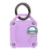 Vandeniui atsparus dėklas Airtag ar kitiems išmaniesiems sekikliams violetinės spalvos