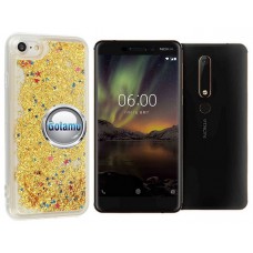 Waterfall dėklas nugarėlė Nokia 6.1 telefonams aukso spalvos Palanga | Klaipėda | Kaunas