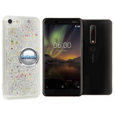 Waterfall dėklas nugarėlė Nokia 6.1 telefonams sidabro spalvos Plungė | Palanga | Kaunas