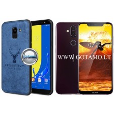 Deer dėklas nugarėlė Nokia 8.1 mobiliajam telefonui mėlynos spalvos Šiauliai | Plungė | Palanga