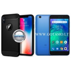 Siege dėklas nugarėlė Xiaomi Redmi Go mobiliesiems telefonams juodos spalvos Vilnius | Kaunas | Kaunas