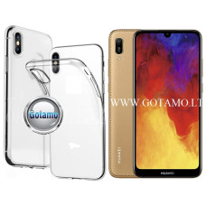 Huawei Y6 (2019), Huawei Honor 8A dėklai ir apsauginiai stiklai - Skin silikoninis dėklas 1MM storio Huawei Y6 (2019), Huawei Honor 8A telefonams