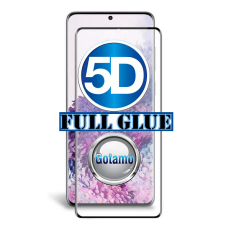 Samsung Galaxy S20 Plus dėklai ir apsauginiai stiklai - Apsauga ekranui gaubtas grūdintas stiklas Samsung Galaxy S20 Plus telefonui 5D pilnas padengimas klijais
