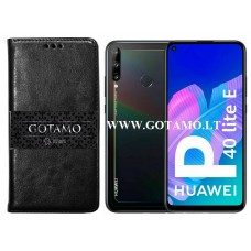 Gotamo D-gravity natūralios odos dėklas Huawei P40 Lite E Huawei Y7P mobiliesiems telefonams juodos spalvos Šiauliai | Klaipėda | Klaipėda