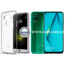 Mercury Jelly dėklas nugarėlė Huawei P40 Lite mobiliesiems telefonams skaidrus Klaipėda | Plungė | Telšiai