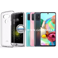 Mercury Jelly dėklas nugarėlė Samsung Galaxy A71 telefonui skaidrus Klaipėda | Kaunas | Palanga