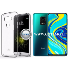 Mercury Jelly dėklas nugarėlė Xiaomi Redmi Note 9S, Xiaomi Redmi Note 9 Pro telefonui skaidrus Klaipėda | Palanga | Klaipėda