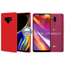 Mercury Soft Feeling dėklas nugarėlė LG G7 ThinQ telefonui raudonos spalvos Klaipėda | Plungė | Palanga