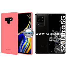 Mercury Soft Feeling dėklas nugarėlė Samsung Galaxy S20 Ultra telefonui rožinės spalvos Palanga | Telšiai | Vilnius