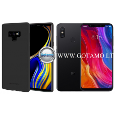 Mercury Soft Felling dėklas nugarėlė Xiaomi Mi Mix 2S telefonui juodos spalvos Palanga | Telšiai | Vilnius