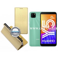 Re-Grid magnetinis dėklas Huawei Y5p telefonams aukso spalvos Klaipėda | Šiauliai | Plungė