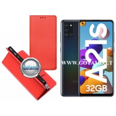 Re-Grid magnetinis dėklas Samsung Galaxy A21s mobiliesiems telefonams raudonos spalvos Palanga | Palanga | Šiauliai