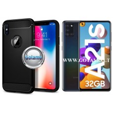 Siege dėklas nugarėlė Samsung Galaxy A21s mobiliesiems telefonams juodos spalvos Telšiai | Klaipėda | Šiauliai
