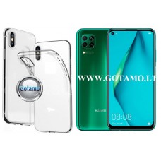 Skin silikoninis dėklas 2MM storio Huawei P40 Lite telefonui Vilnius | Plungė | Klaipėda