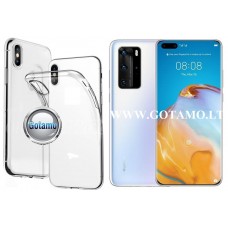 Skin silikoninis dėklas 2MM storio Huawei P40 Pro telefonui Šiauliai | Palanga | Palanga