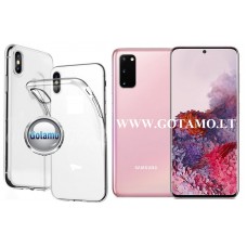 Skin silikoninis dėklas 2MM storio Samsung Galaxy S20 telefonui Klaipėda | Telšiai | Plungė