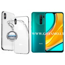 Skin silikoninis dėklas 2MM storio Xiaomi Redmi 9 telefonui Kaunas | Telšiai | Kaunas
