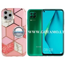 Tiles dėklas nugarėlė Huawei P40 Lite telefonams rožinės spalvos Vilnius | Klaipėda | Vilnius